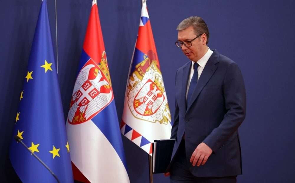 Serbian prosecutors accuse president of ‘unlawful influence’